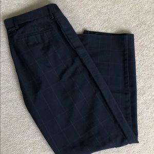 Nautica Navy Blue Dress Pants Size 33x32